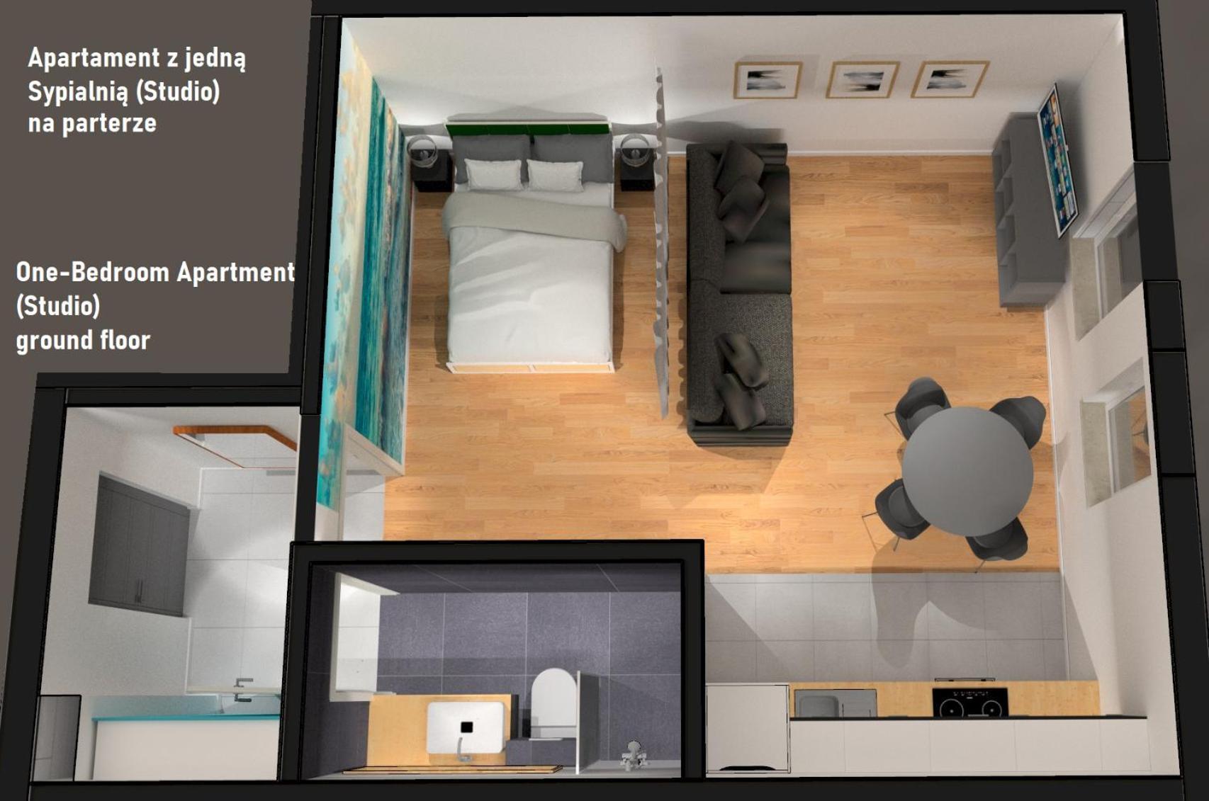 Apartamenty Caloroczne ปุกสค์ ภายนอก รูปภาพ
